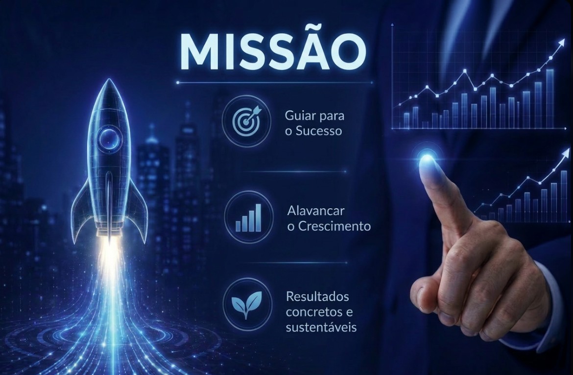 Equipe colaborando em estratégia de negócios